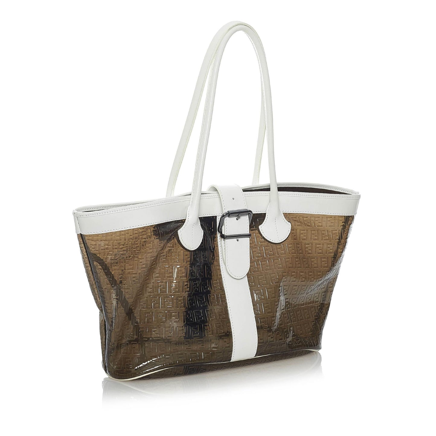 Luxury FendiZucchino Vinyl Shoulder Bag (SHG-30631)