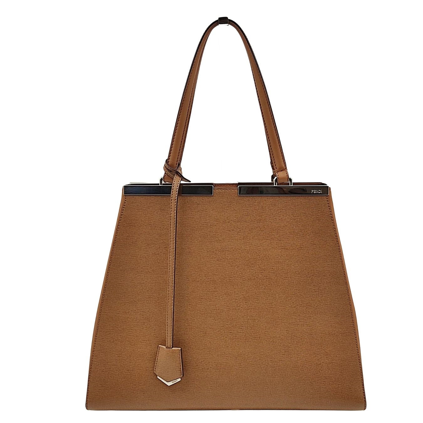 Luxury FendiLuxury Fendi3 Jours shoulder bag in leather and palladium - '10s