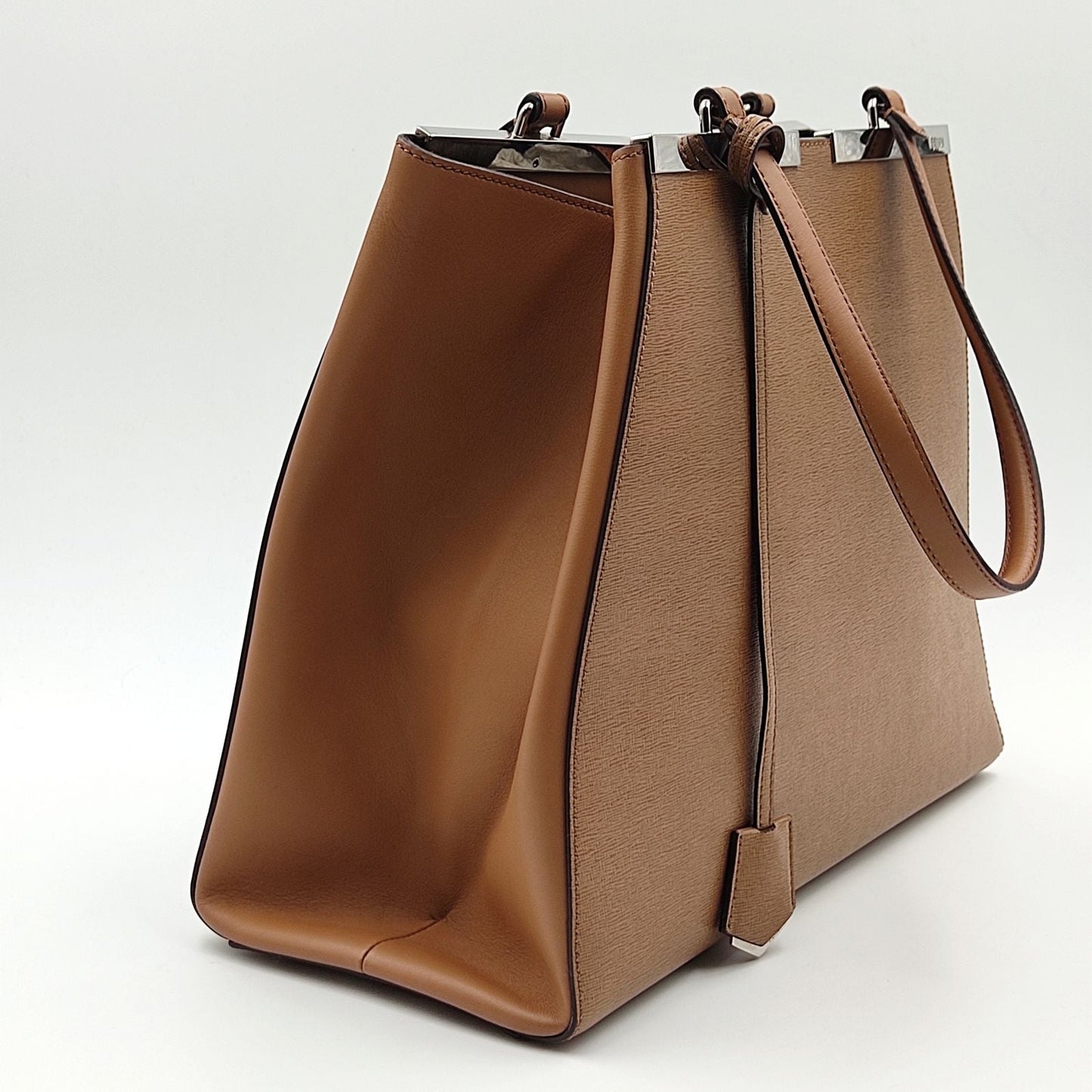 Luxury FendiLuxury Fendi3 Jours shoulder bag in leather and palladium - '10s