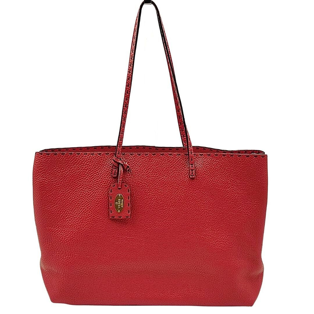 Luxury FendiLuxury FendiSelleria shopper bag in red leather - Limited Edition - '10s