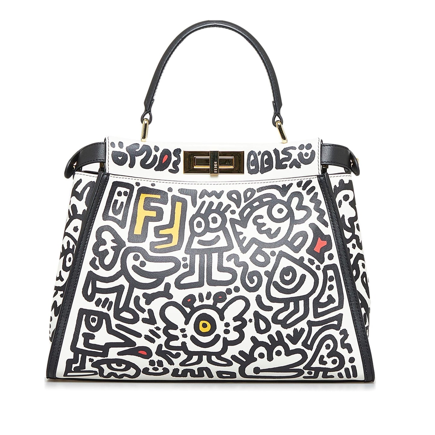 Luxury Fendix Mr Doodle Iconic Peekaboo (SHG-khJkVd)