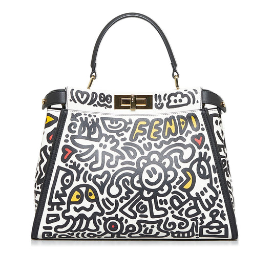 Luxury Fendix Mr Doodle Iconic Peekaboo (SHG-khJkVd)