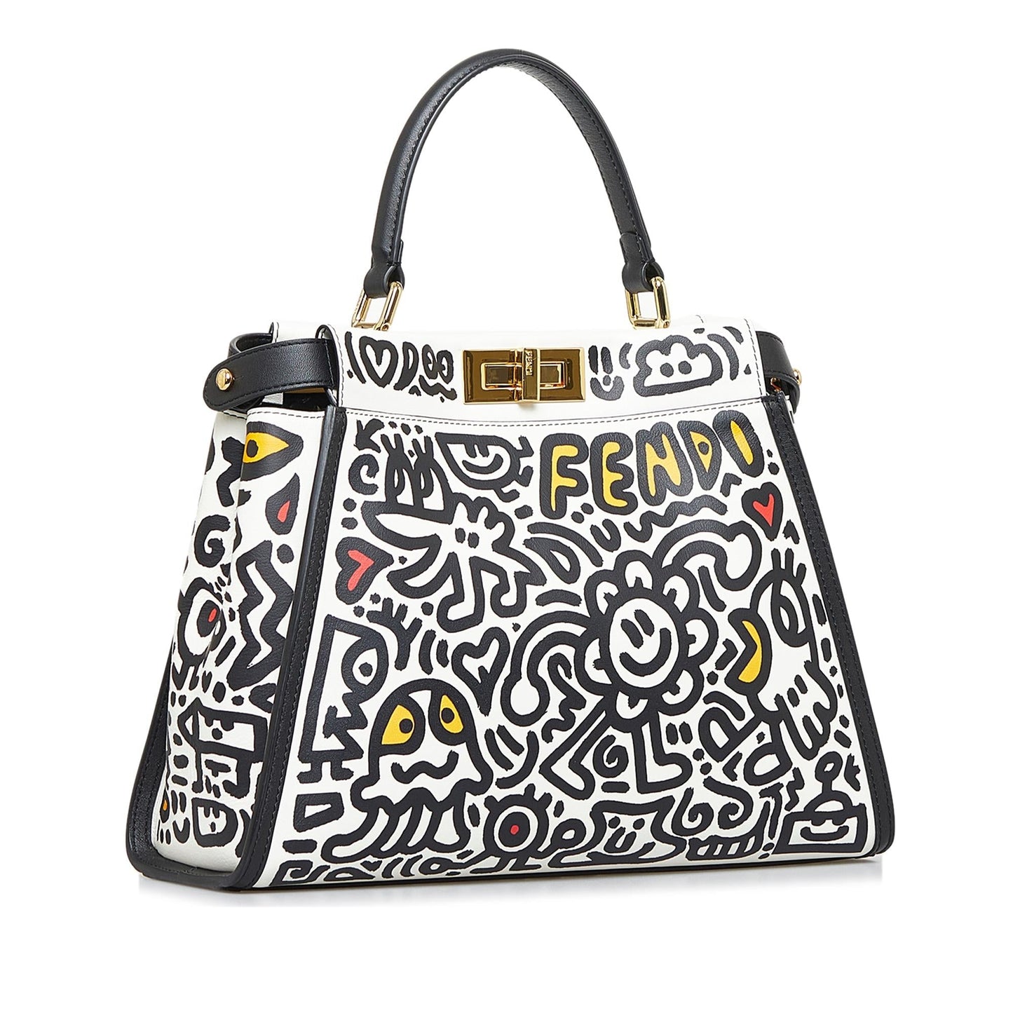 Luxury Fendix Mr Doodle Iconic Peekaboo (SHG-khJkVd)