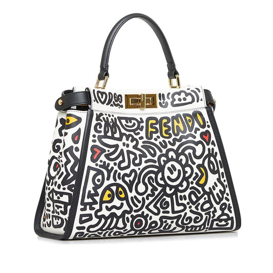 Luxury Fendix Mr Doodle Iconic Peekaboo (SHG-khJkVd)