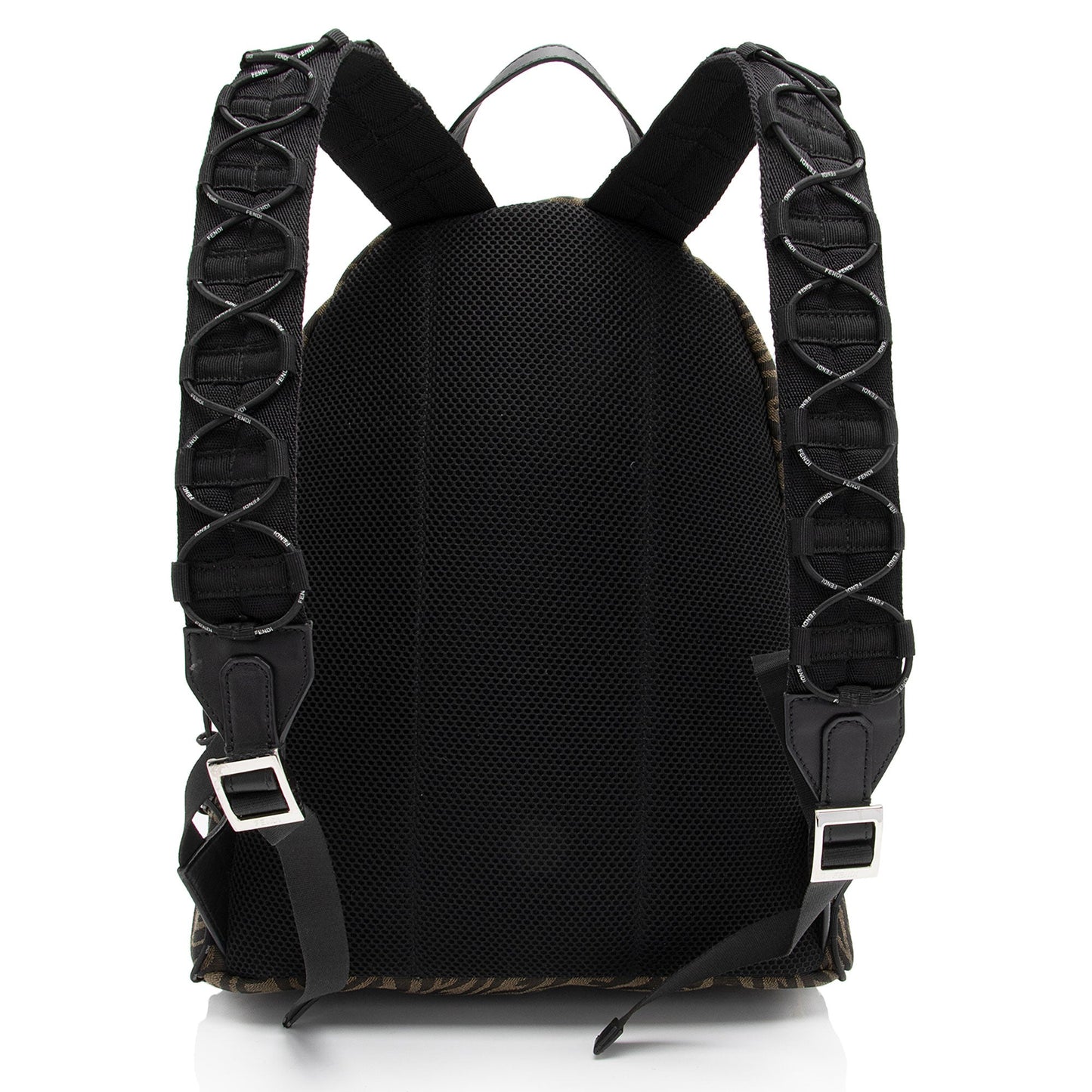 Luxury Fendix Sara Coleman Canvas FF Vertigo Backpack (SHF-N6V7rK)