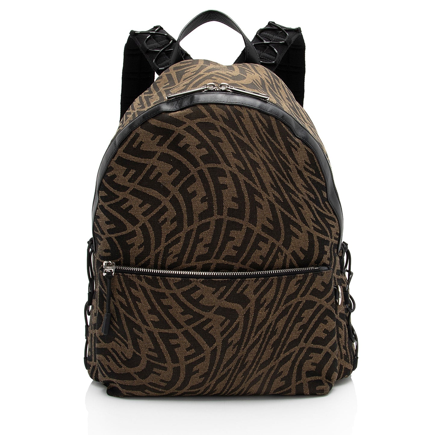 Luxury Fendix Sara Coleman Canvas FF Vertigo Backpack (SHF-N6V7rK)