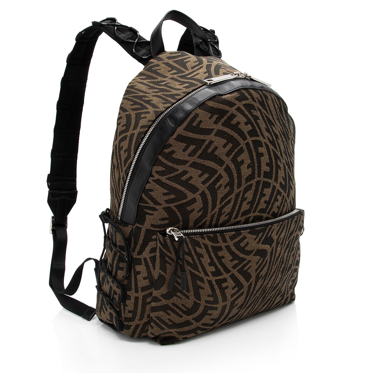 Luxury Fendix Sara Coleman Canvas FF Vertigo Backpack (SHF-N6V7rK)