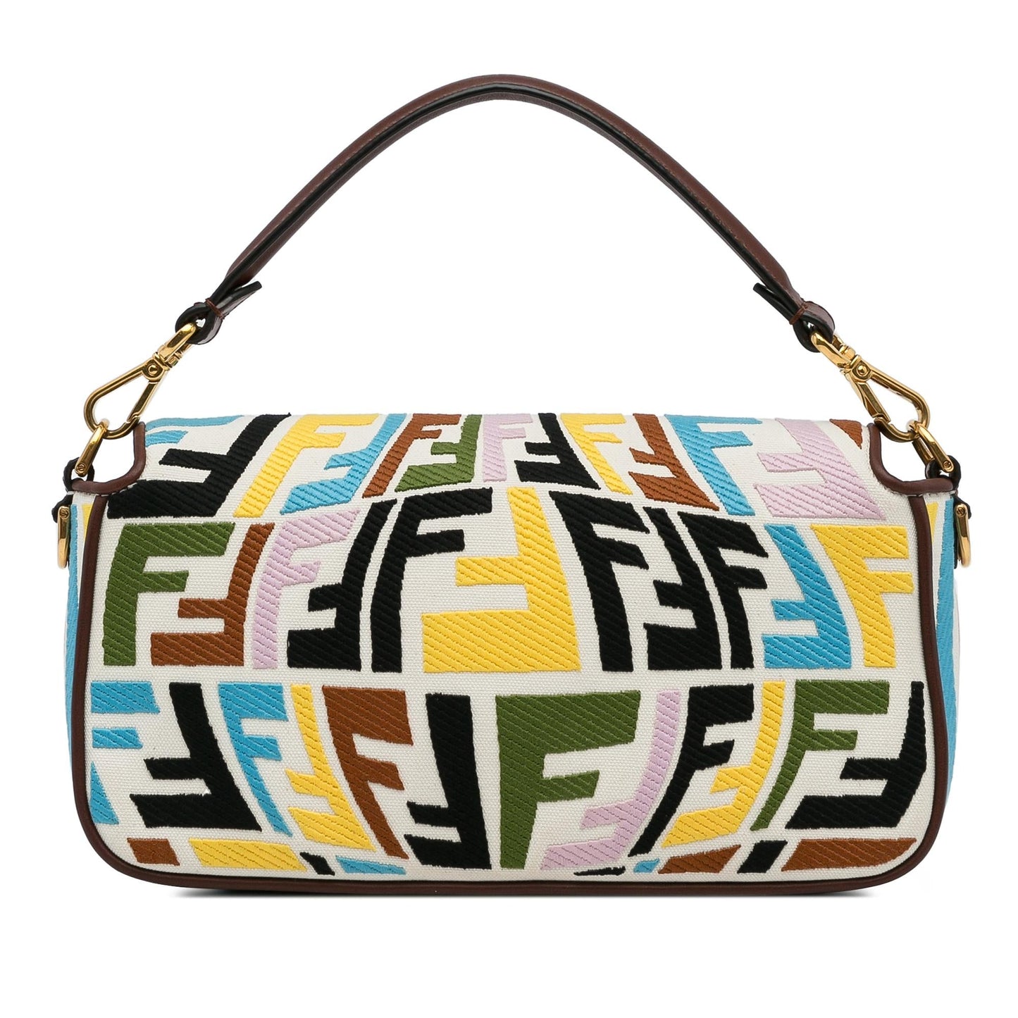 Luxury Fendix Sarah Coleman Fisheye Baguette (SHG-BRGz6G)