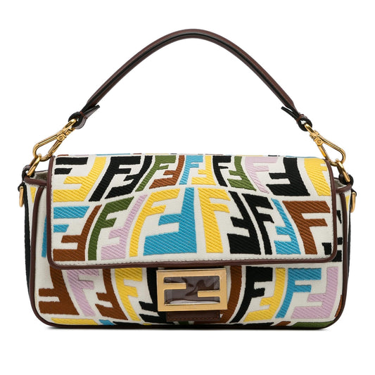 Luxury Fendix Sarah Coleman Fisheye Baguette (SHG-BRGz6G)
