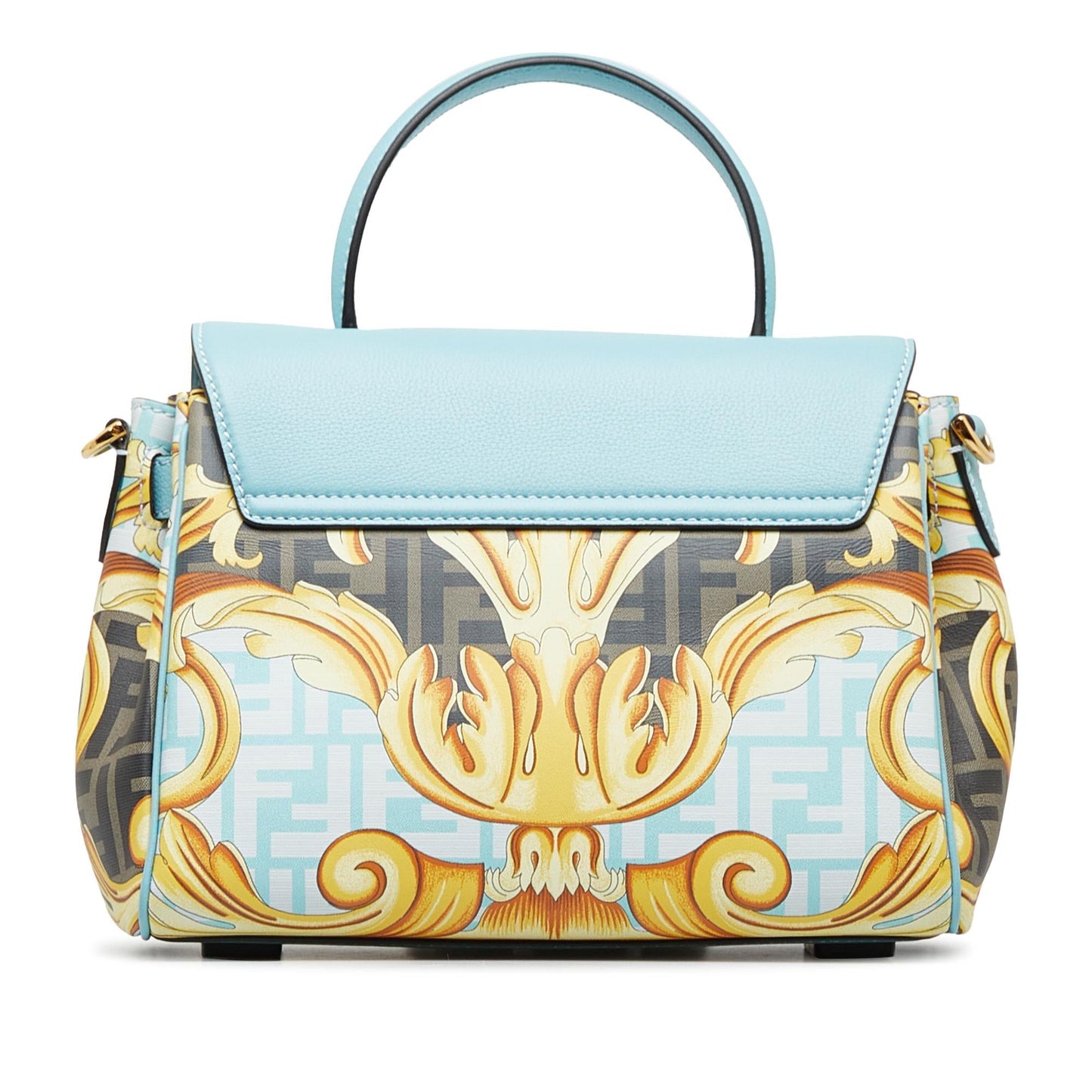 Luxury Fendix Versace Fendace La Medusa Satchel (SHG-beO89n)