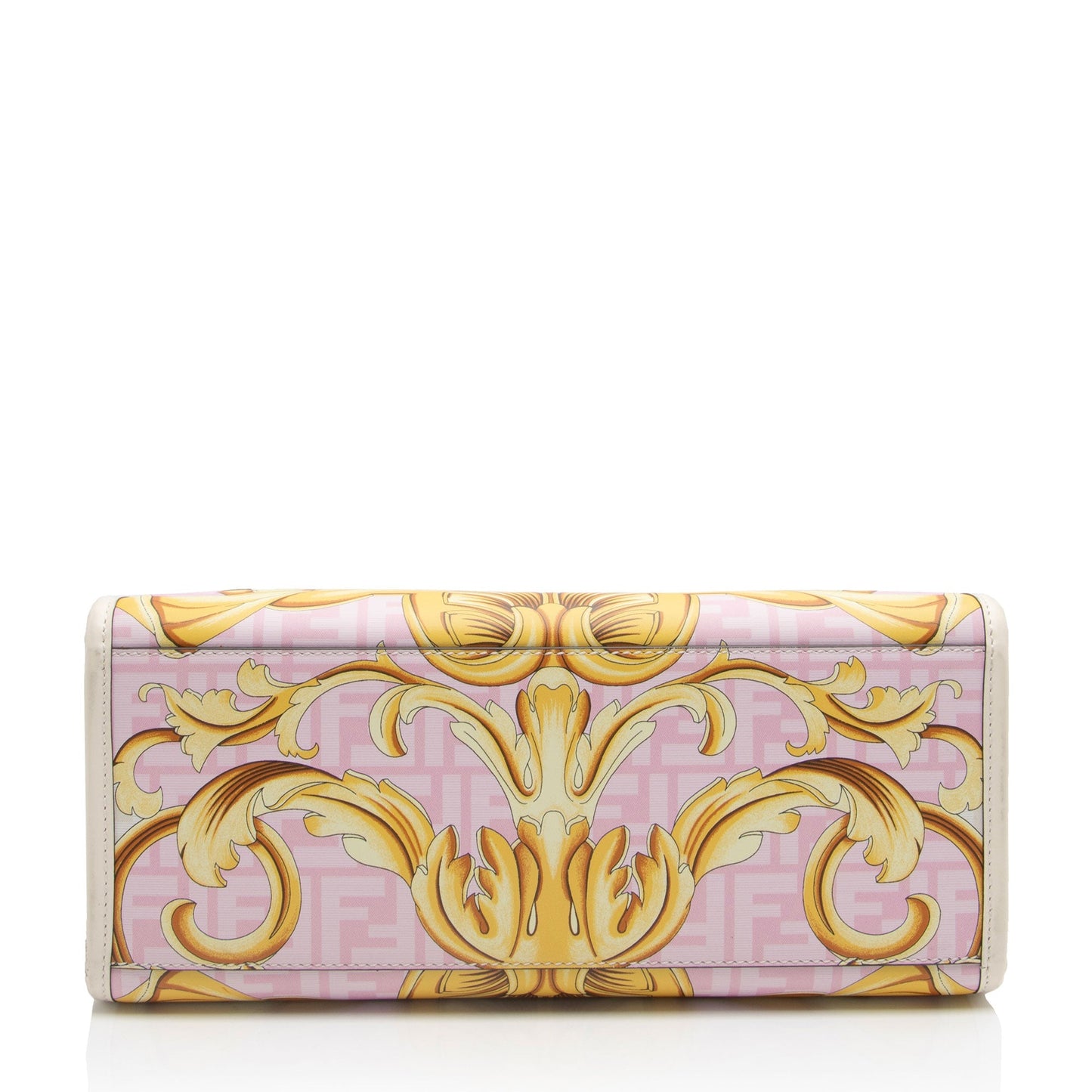 Luxury Fendix Versace Leather Fendace Sunshine Medium Shopper Tote (SHF-zbjp9N)