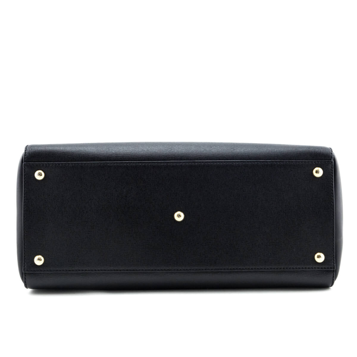 Luxury FendiBlack Vitello Elite Regular 2Jours Tote