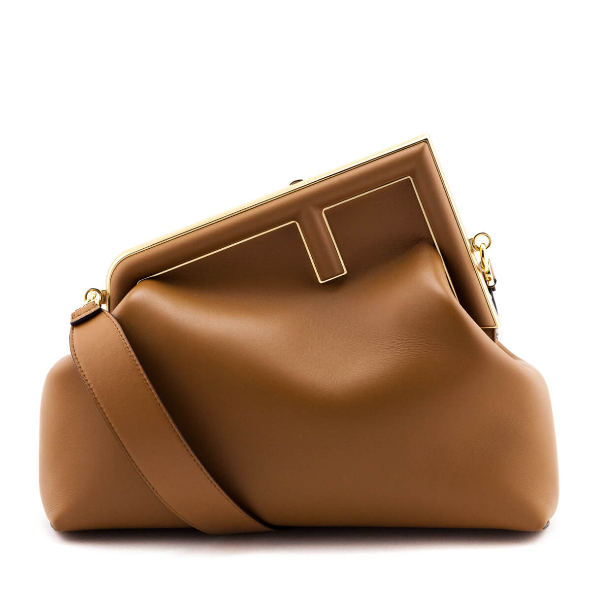 Luxury FendiBrown Nappa Medium Luxury FendiFirst