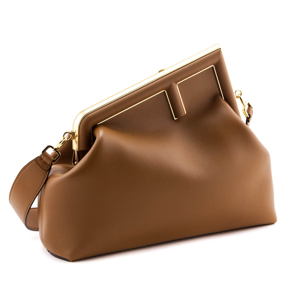 Luxury FendiBrown Nappa Medium Luxury FendiFirst