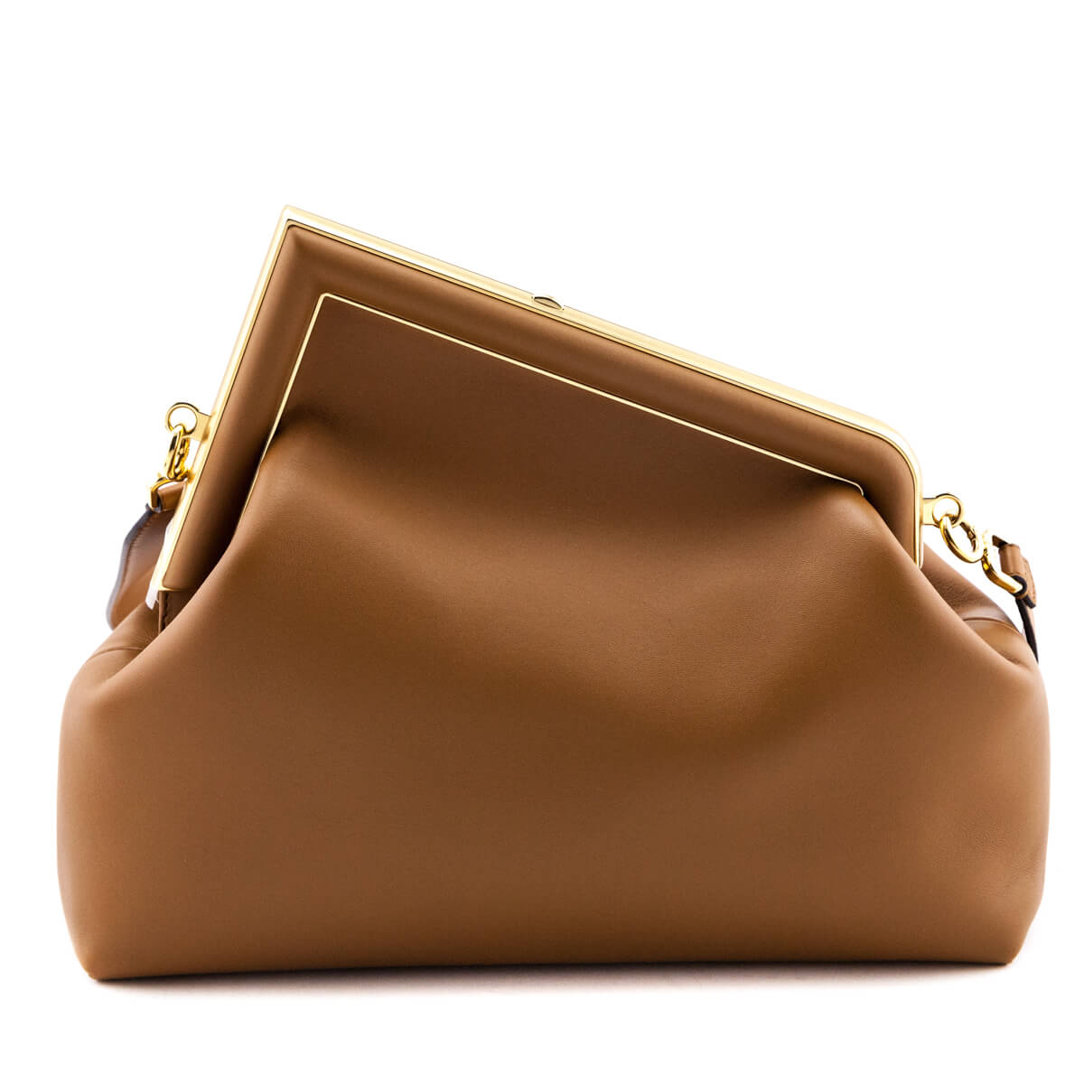 Luxury FendiBrown Nappa Medium Luxury FendiFirst