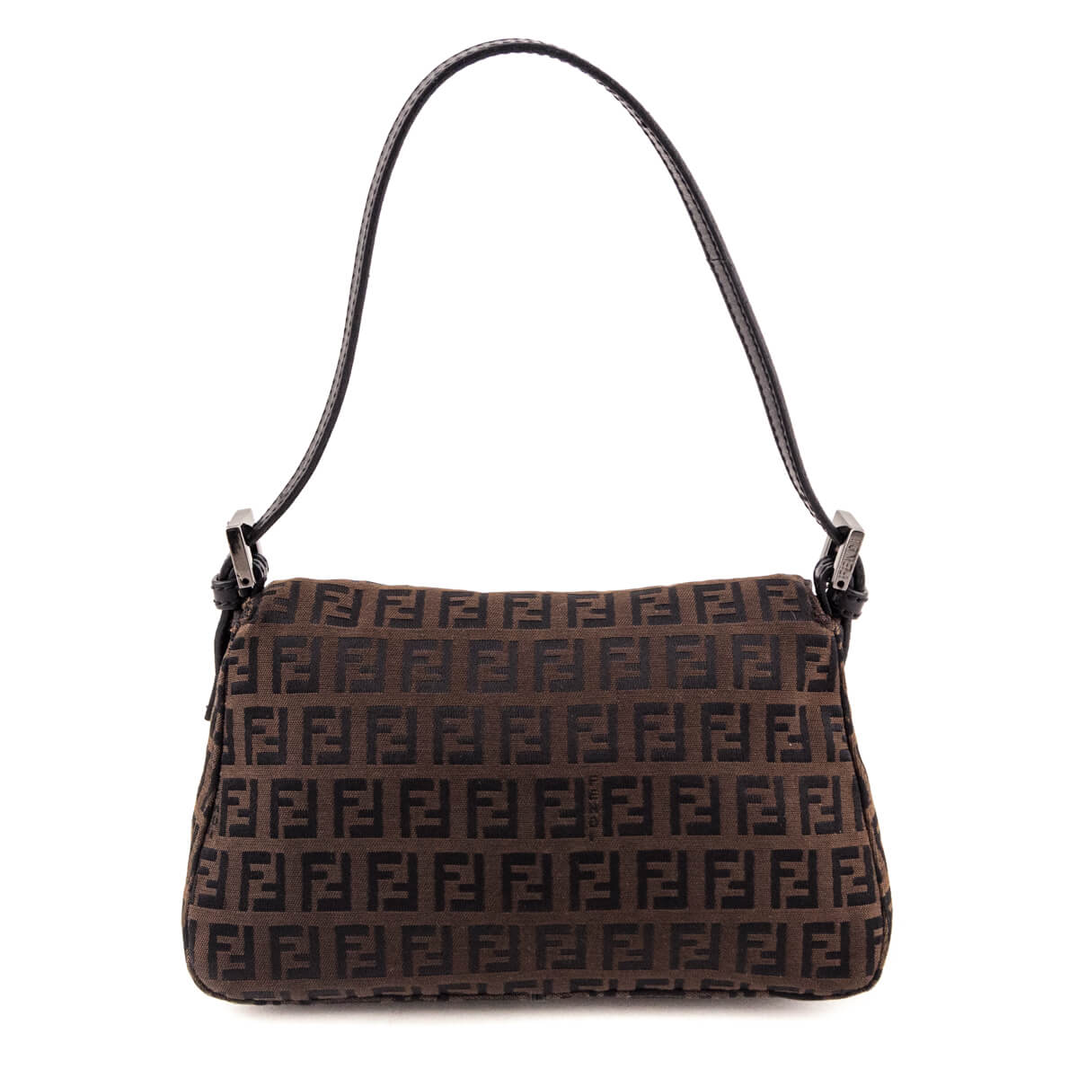 Luxury FendiBrown Zucchino Mini Mamma Baguette