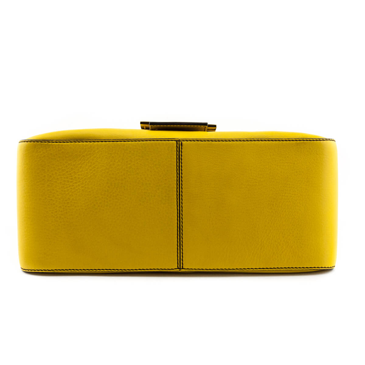 Luxury FendiChantilly & Black Vitello Flamingo Enamel Big Forever Mamma Baguette
