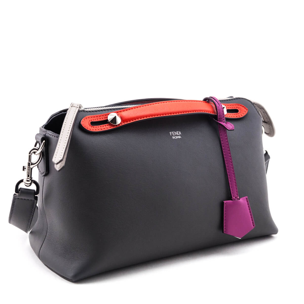 Luxury FendiMulticolor Calfskin Small By The Way Boston Bag