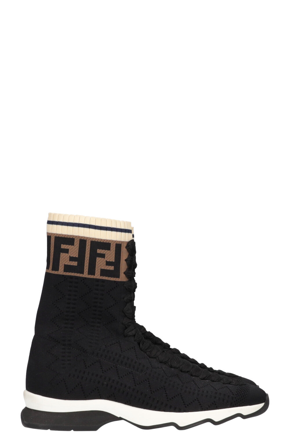 Luxury Fendi Sock Sneaker Boots