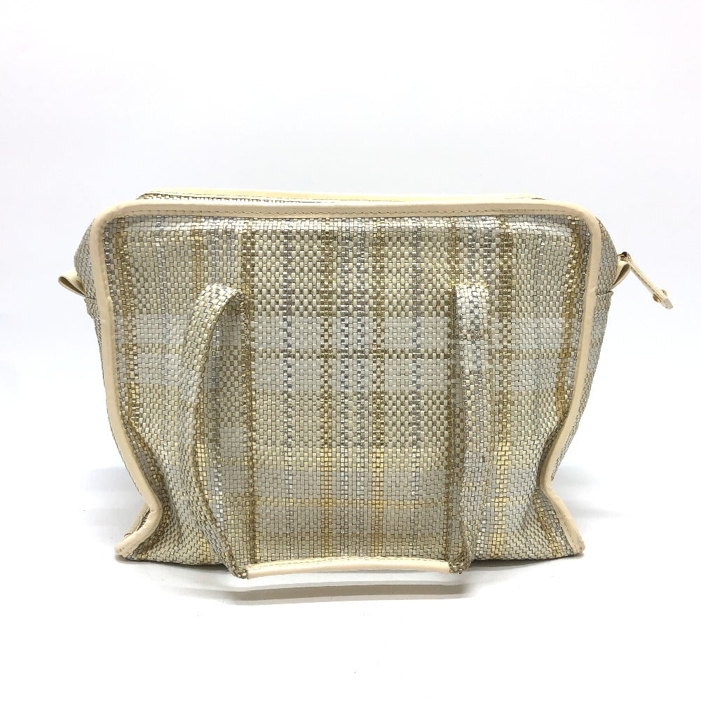 LOUIS VUITTON Handbag M95416 leather Gold / Silver street shopper PM