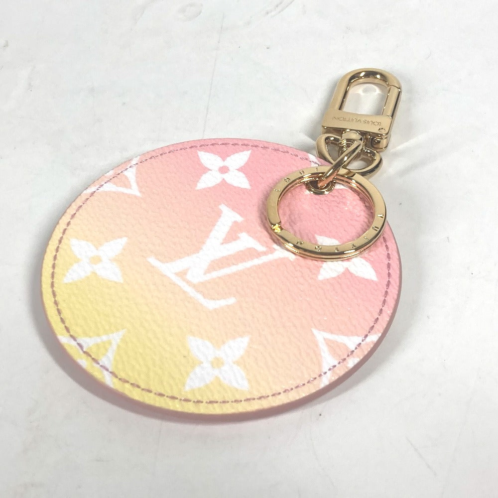 LOUIS VUITTON key ring M00285 Monogram canvas pink Monogram Port Clay Lustrepoel
