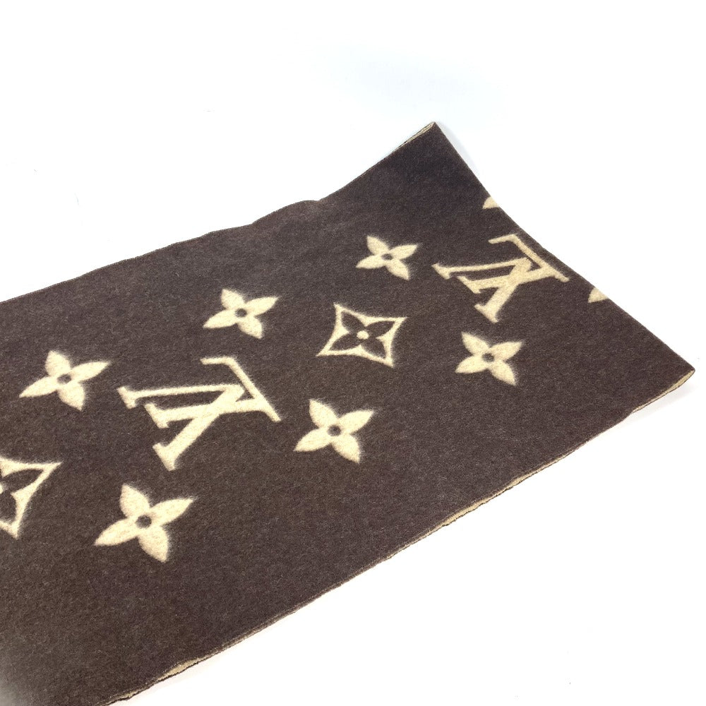 LOUIS VUITTON Scarf M71041 cashmere Brown Escalp Reykjavik