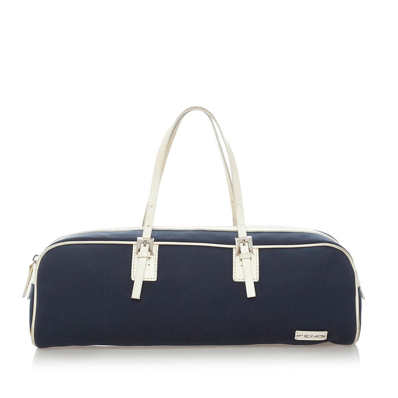 Luxury Fendi Canvas Handbag - '10s
