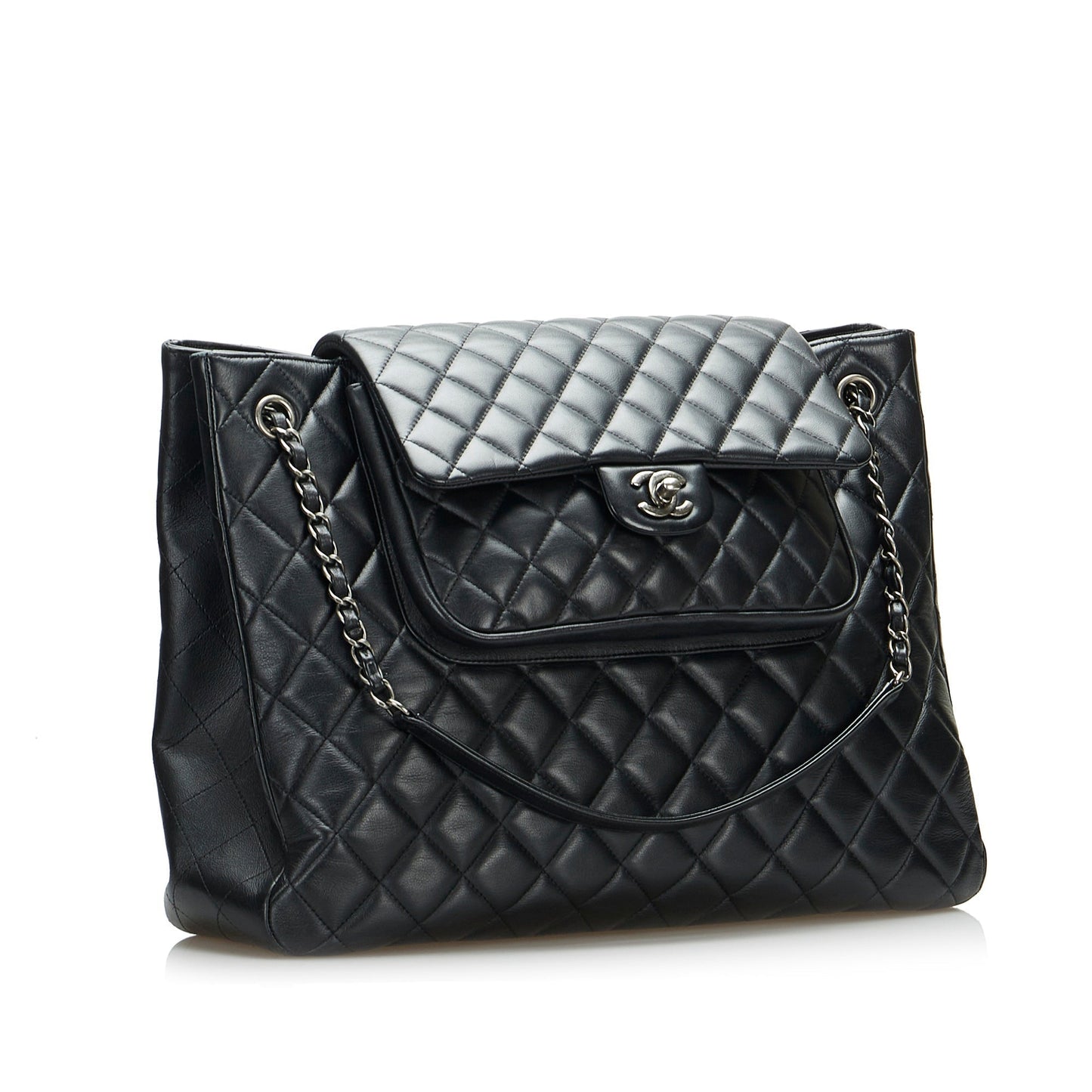 CHANEL Paris-Edinburgh Flap Shoulder Bag
