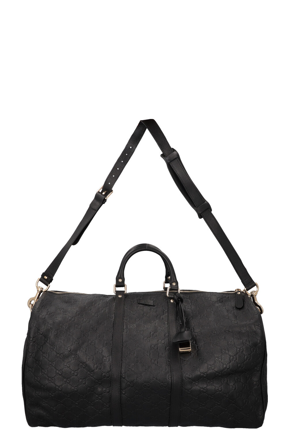 Luxury Gucci Trending 2025 Signature Supreme GG Duffle Bag Leather Black