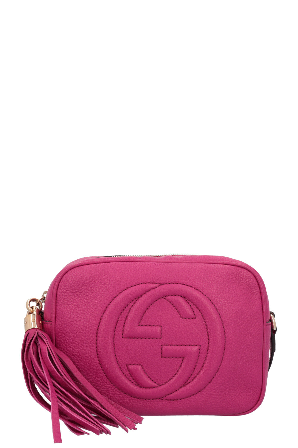 Luxury Gucci Trending 2025 Disco Soho Tassel Crossbody Bag Purple