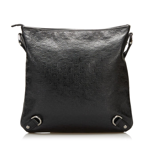 Gucci Abbey D-Ring Embossed  Horsebit Crossbody (SHG-35354)