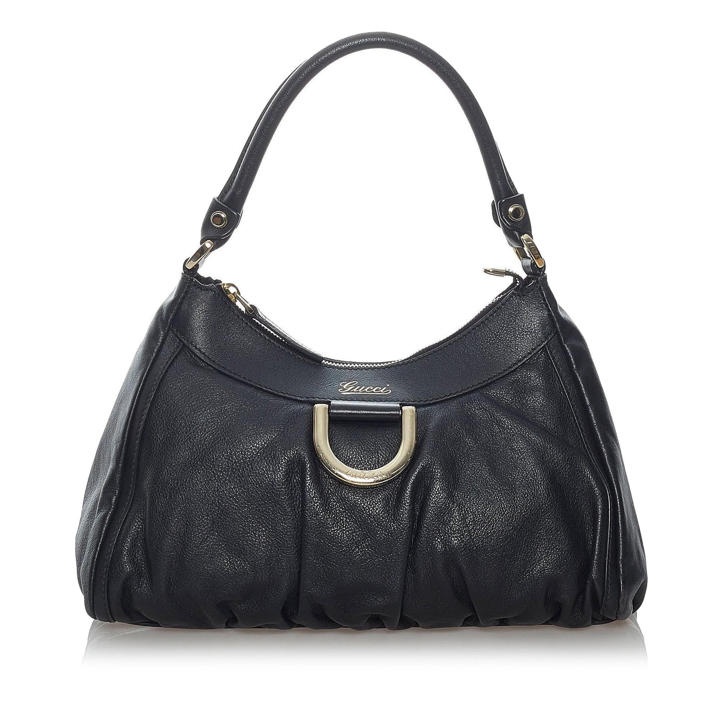Gucci Abbey D-Ring Leather Shoulder Bag (SHG-37613)