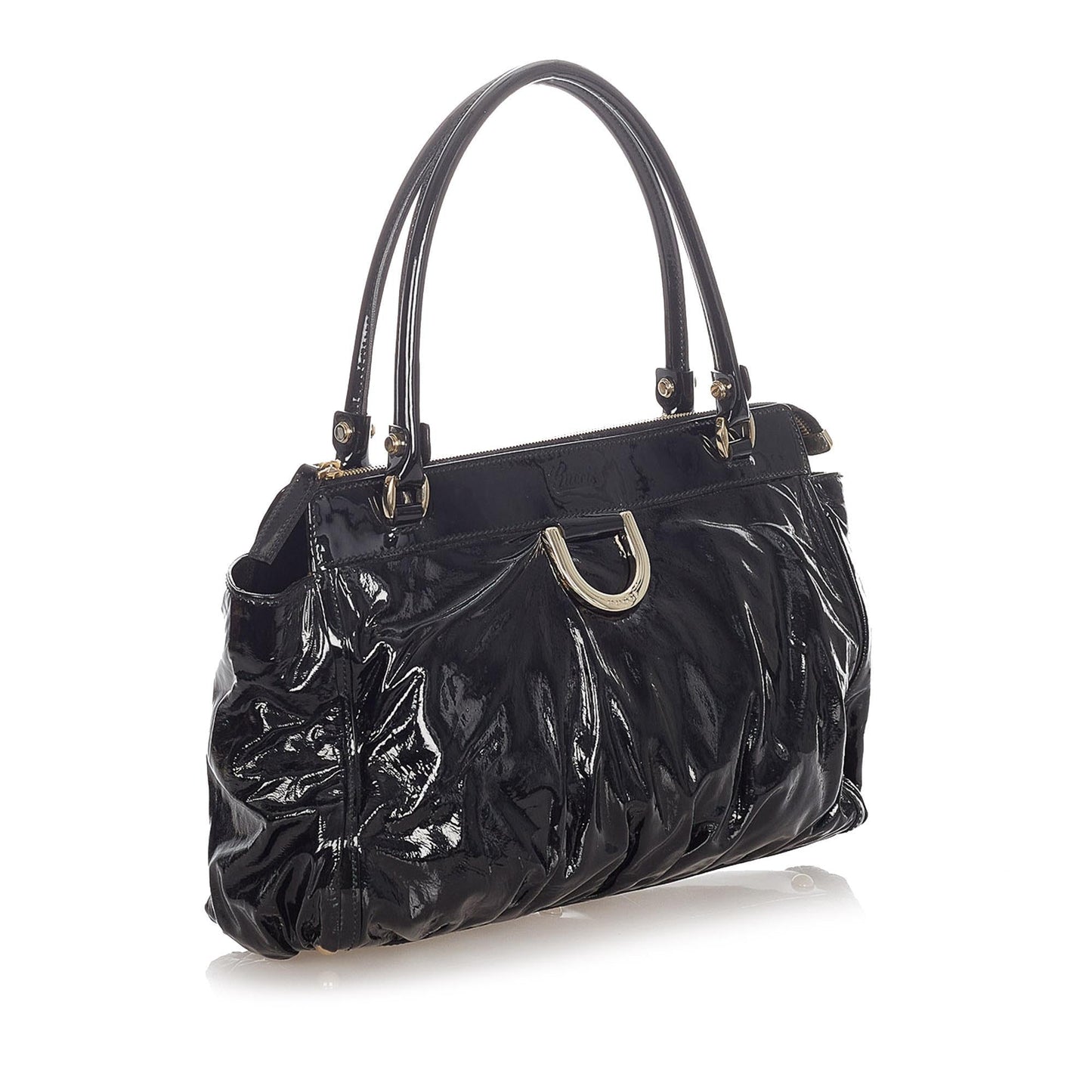 Luxury Gucci Trending 2025 Abbey D-Ring Patent Leather Handbag (SHG-23002)