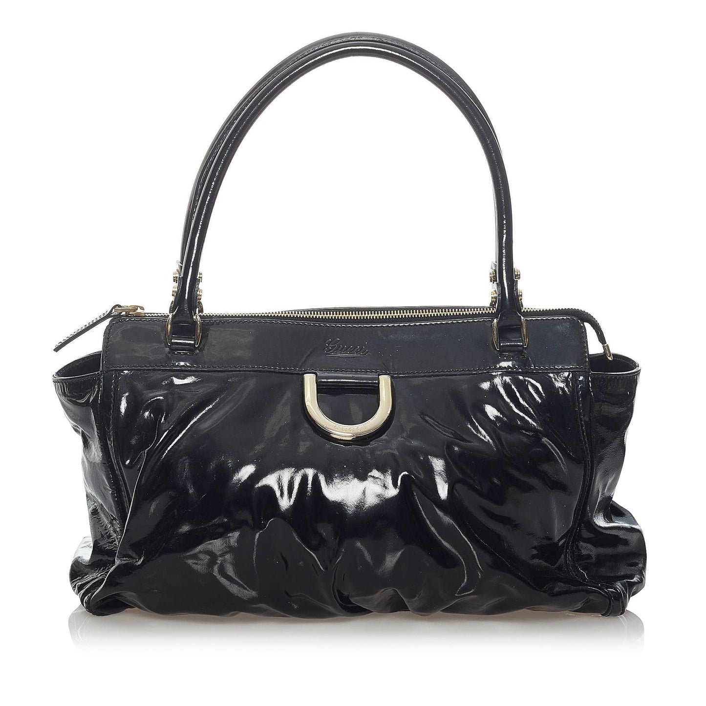 Luxury Gucci Trending 2025 Abbey D-Ring Patent Leather Handbag (SHG-37233)