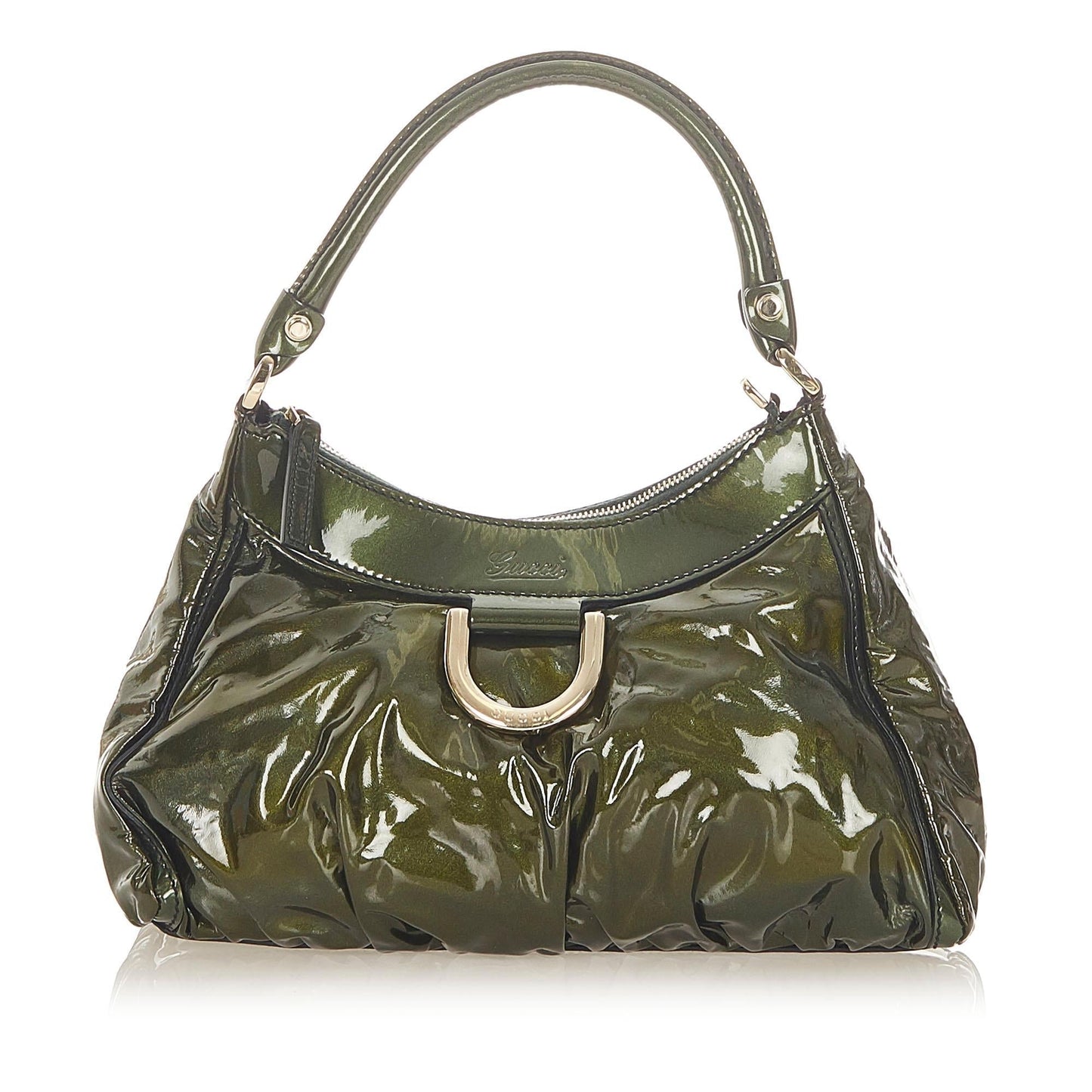 Luxury Gucci Trending 2025 Abbey D-Ring Patent Leather Shoulder Bag (SHG-19497)