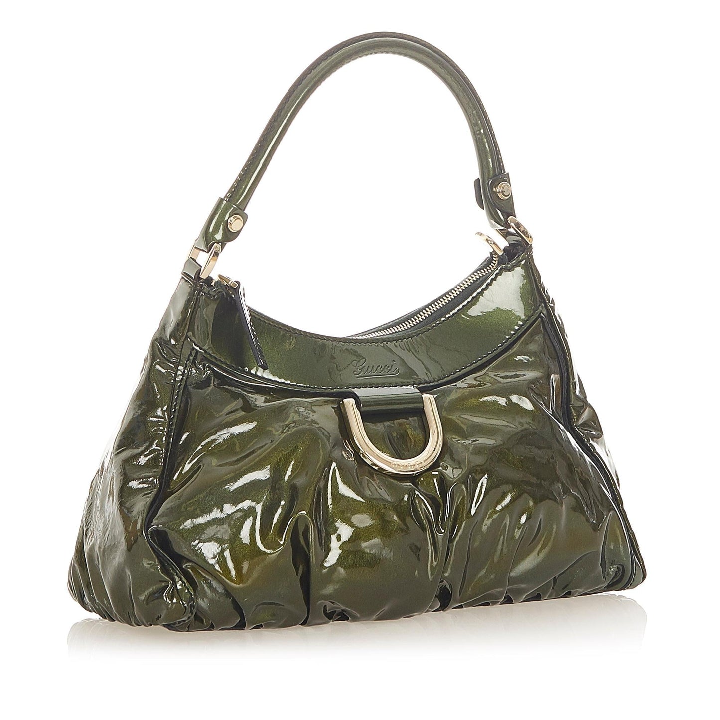 Luxury Gucci Trending 2025 Abbey D-Ring Patent Leather Shoulder Bag (SHG-19497)