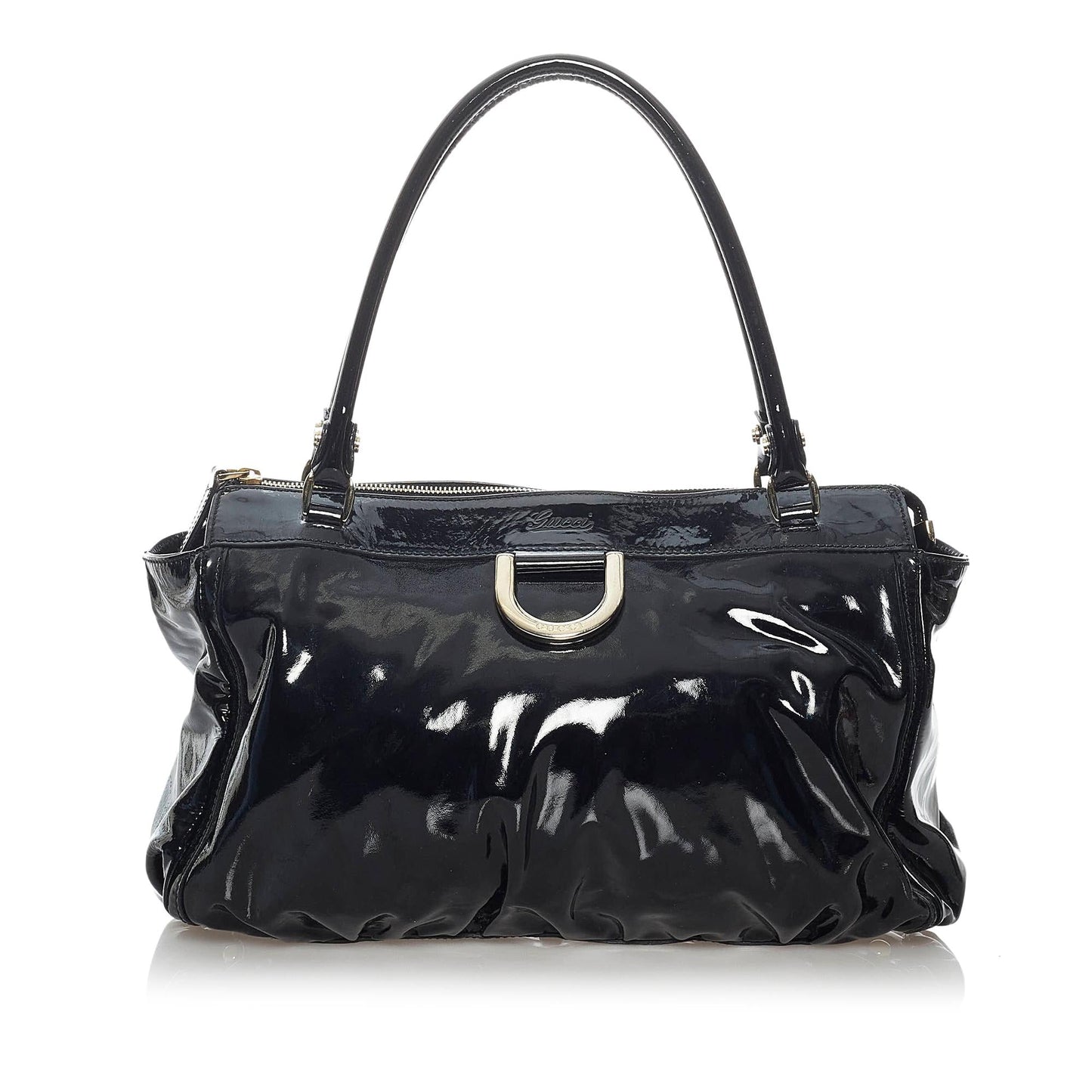 Luxury Gucci Trending 2025 Abbey D-Ring Patent Leather Shoulder Bag (SHG-30321)