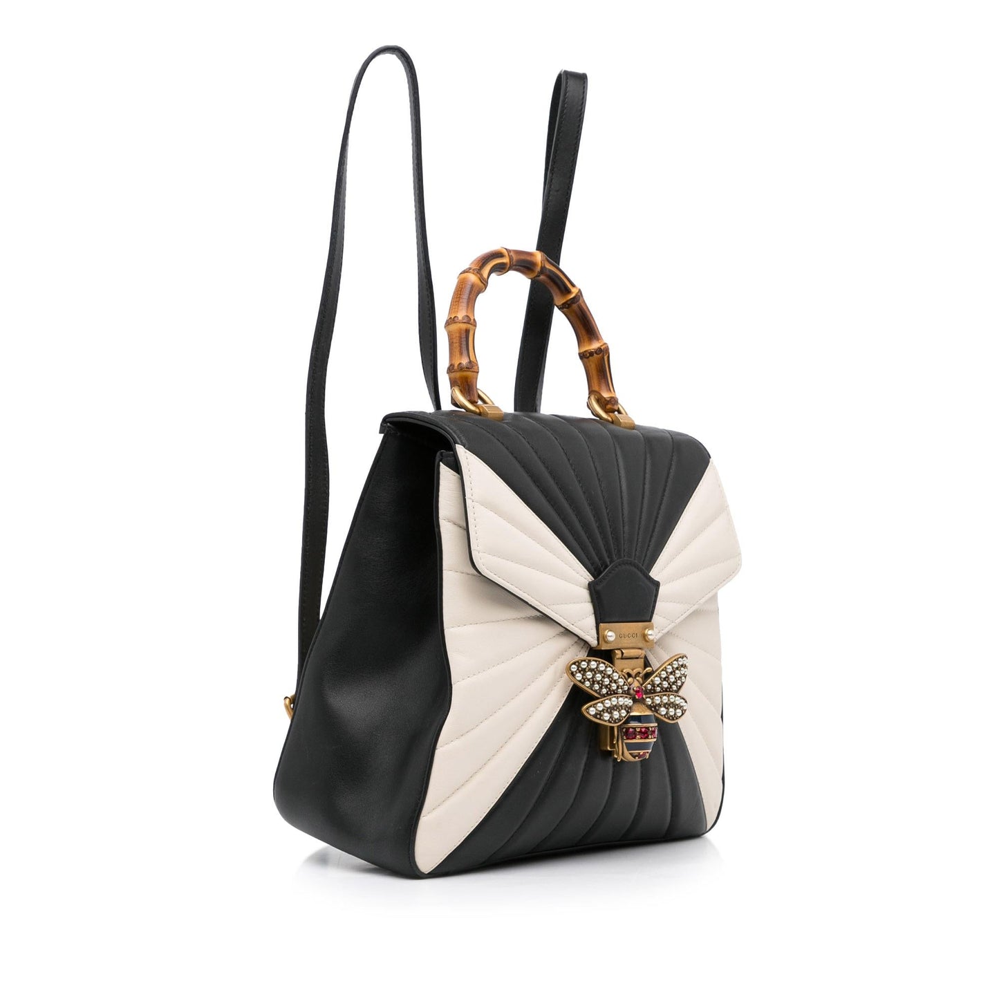 Gucci Bamboo Queen Margaret Backpack (SHG-05phTC)