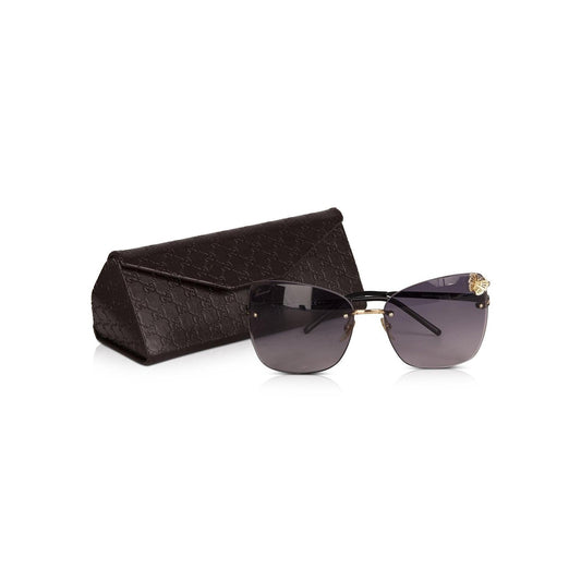 Gucci Butterfly Rimless Sunglasses