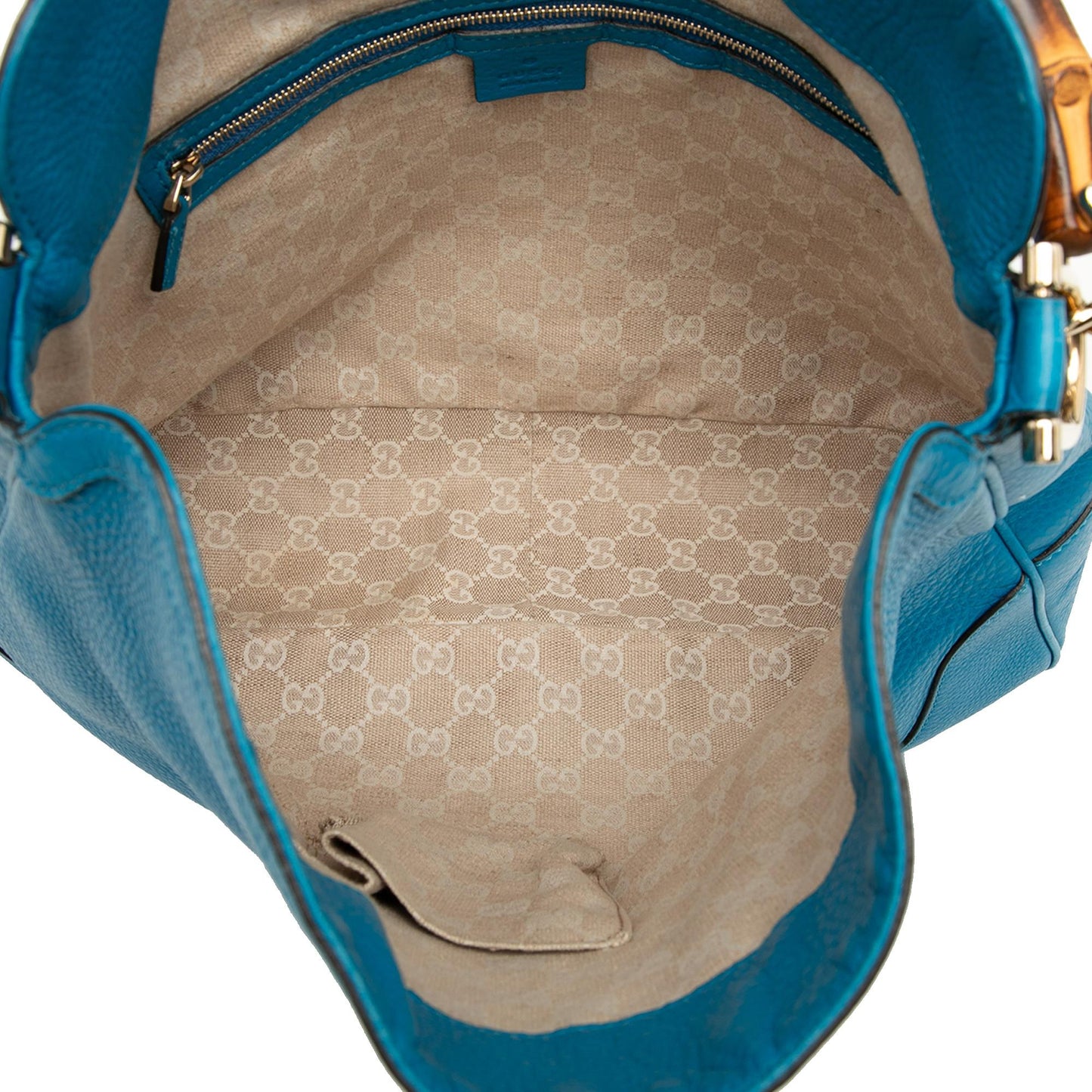 Gucci Calfskin Bamboo Diana Satchel