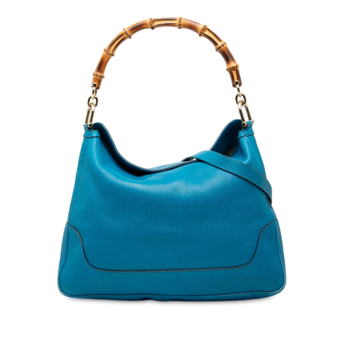 Gucci Calfskin Bamboo Diana Satchel