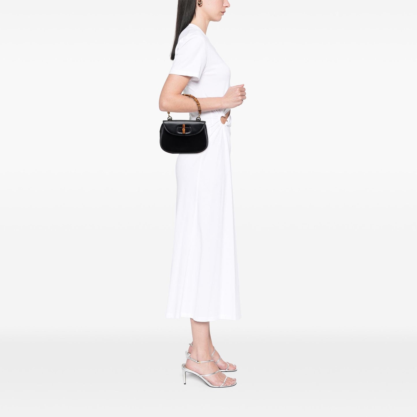 Gucci Calfskin Bamboo Night