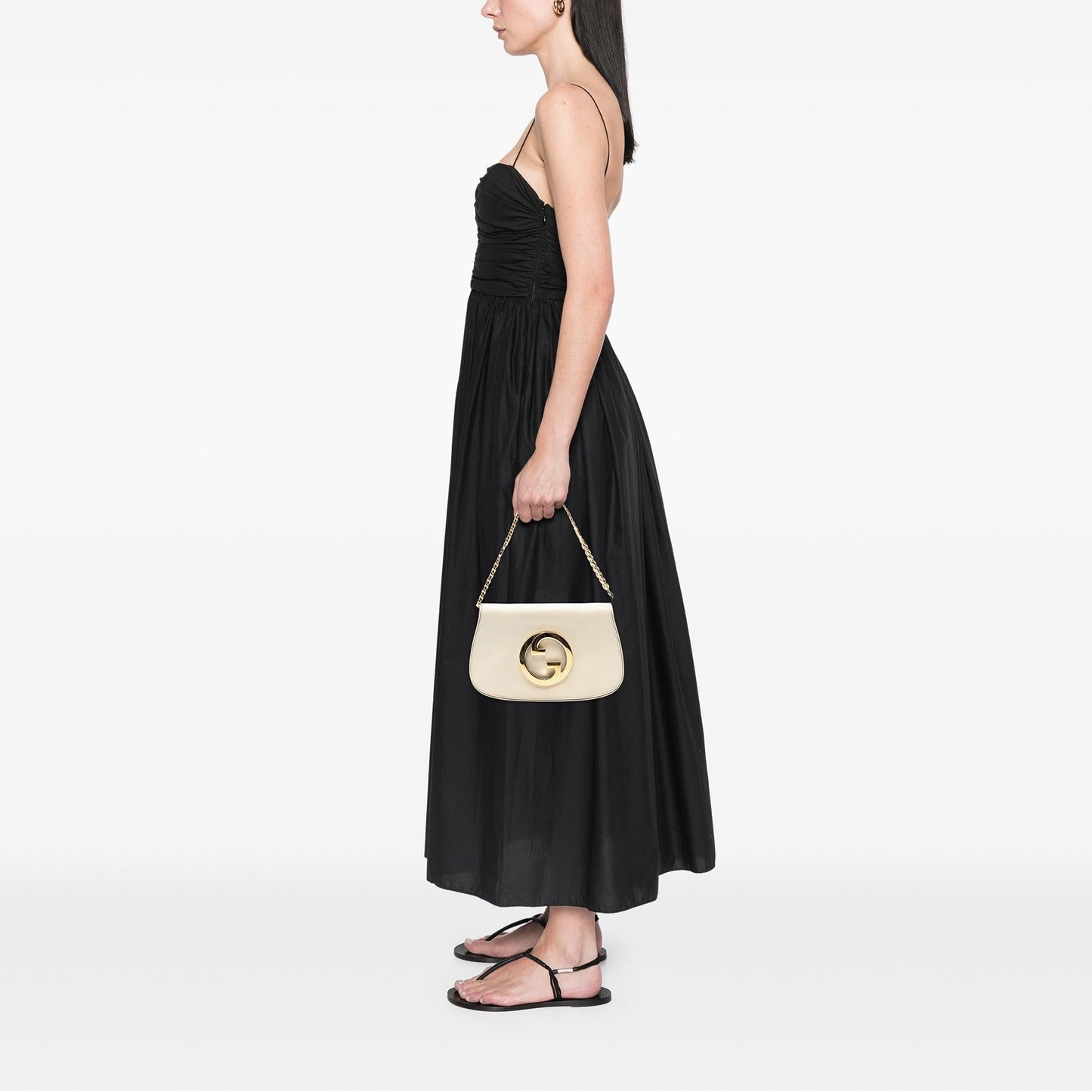 Gucci Calfskin Blondie Chain Satchel