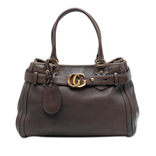 Gucci Calfskin Interlocking G Running Tote