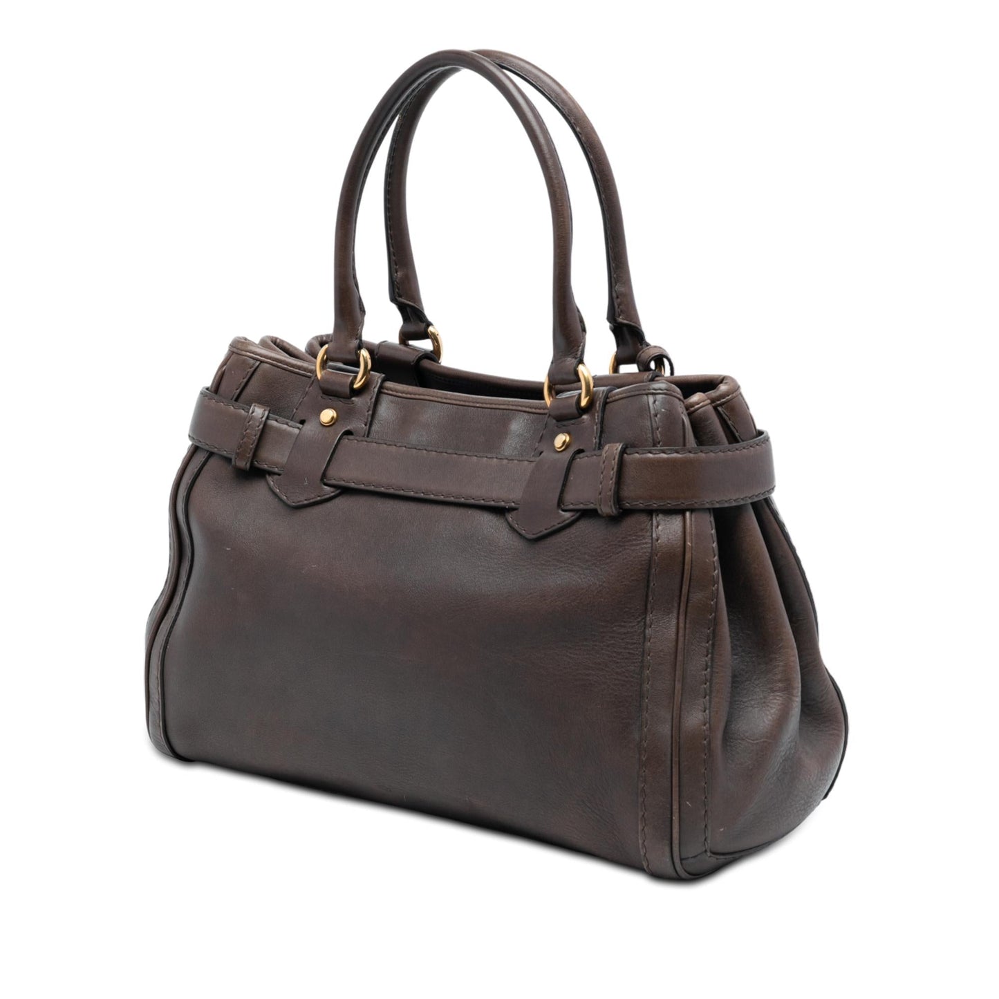 Gucci Calfskin Interlocking G Running Tote