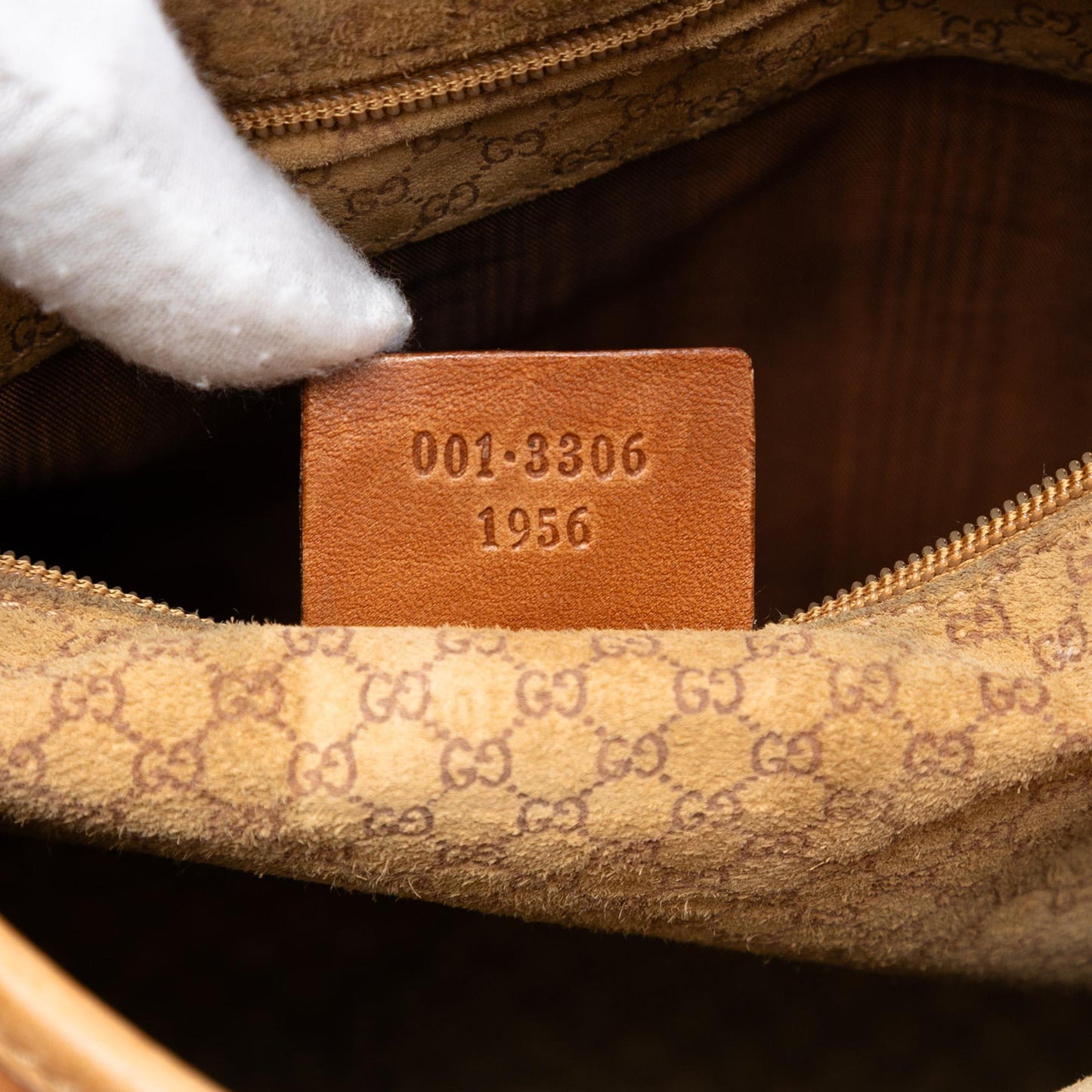 Gucci Calfskin Jackie Shoulder Bag