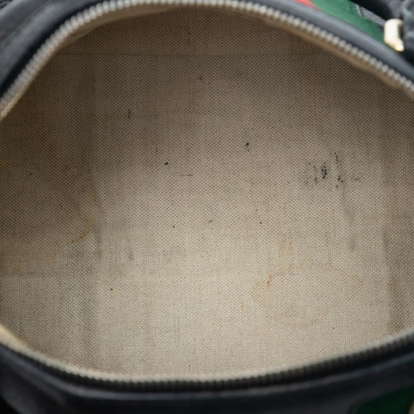 Gucci Calfskin Web Joy Boston Bag