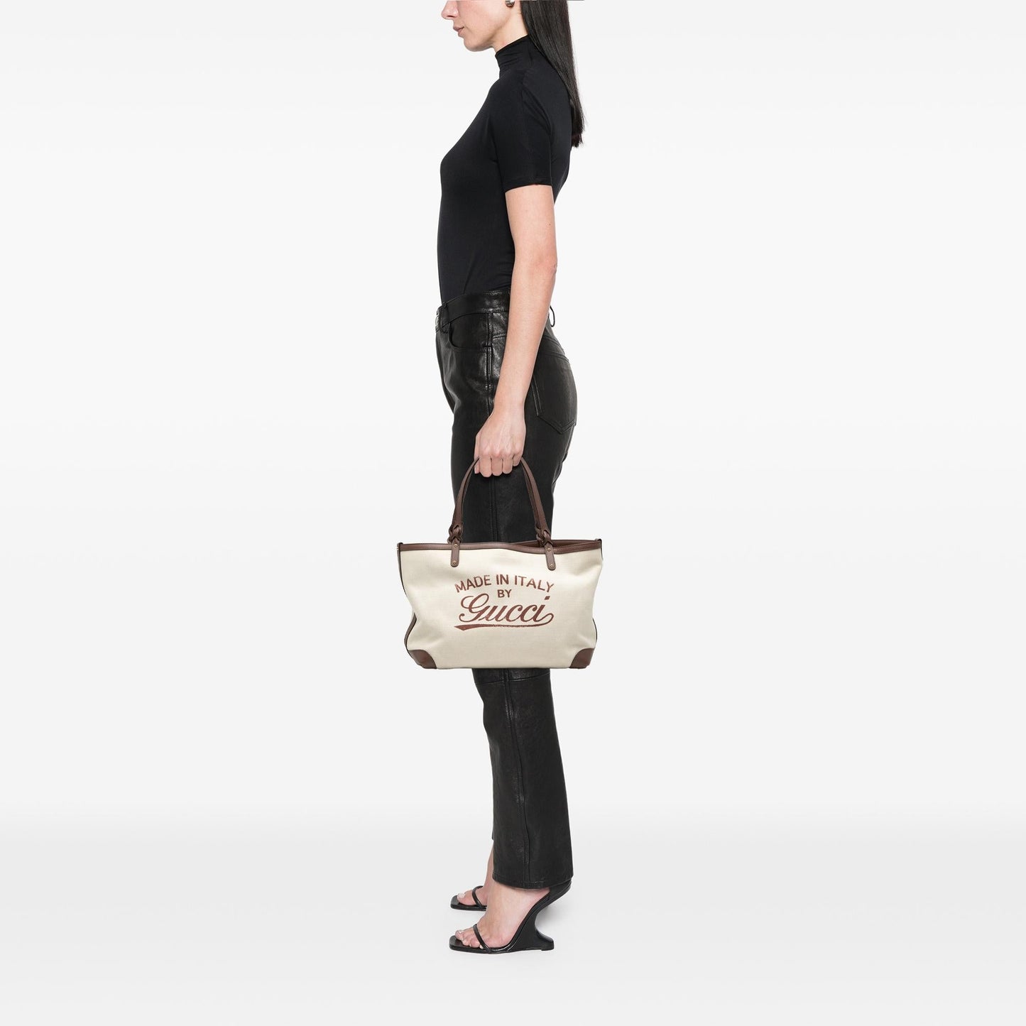 Gucci Canvas Craft Tote