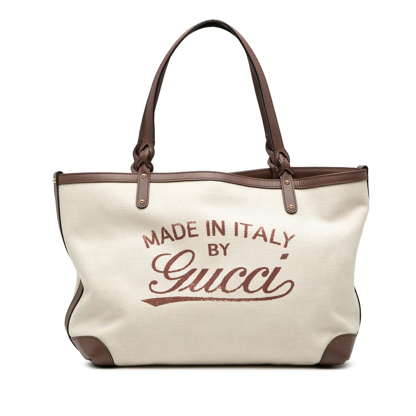 Gucci Canvas Craft Tote