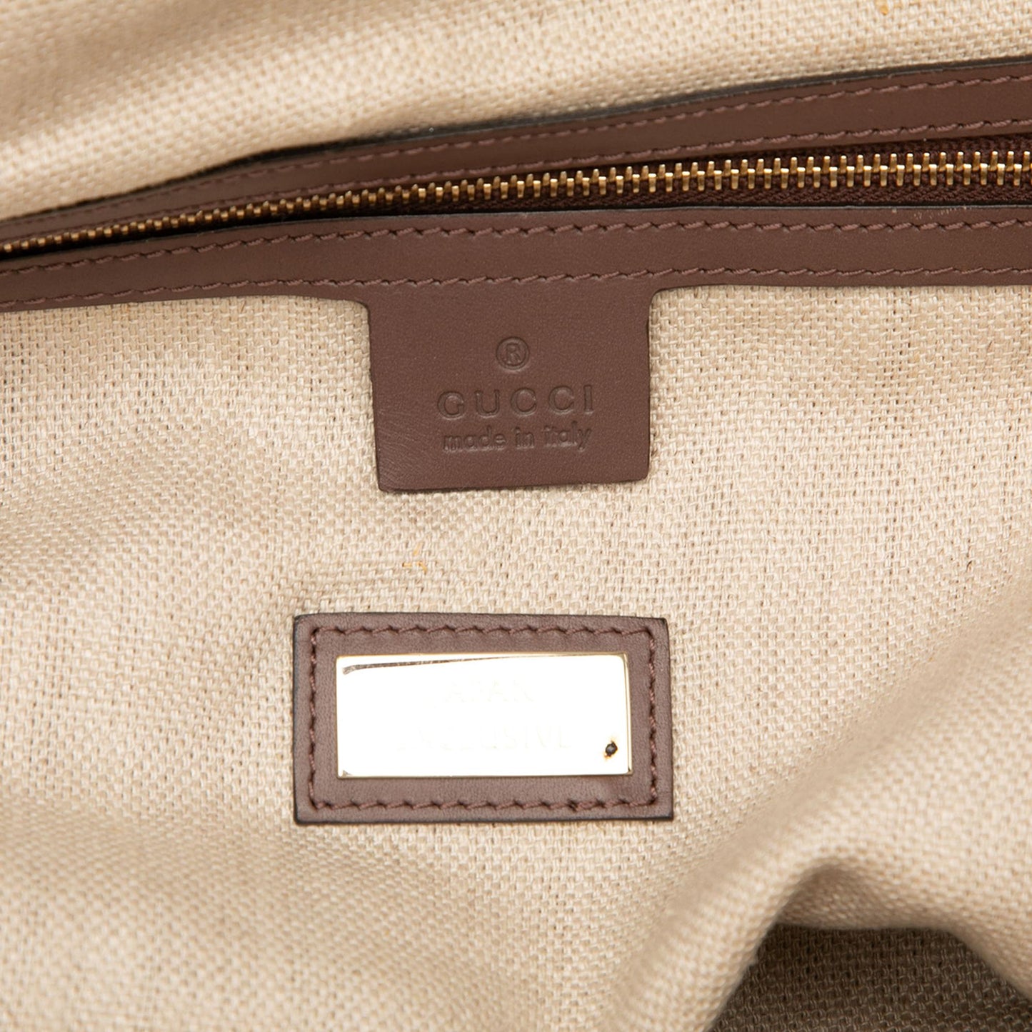 Gucci Canvas Craft Tote